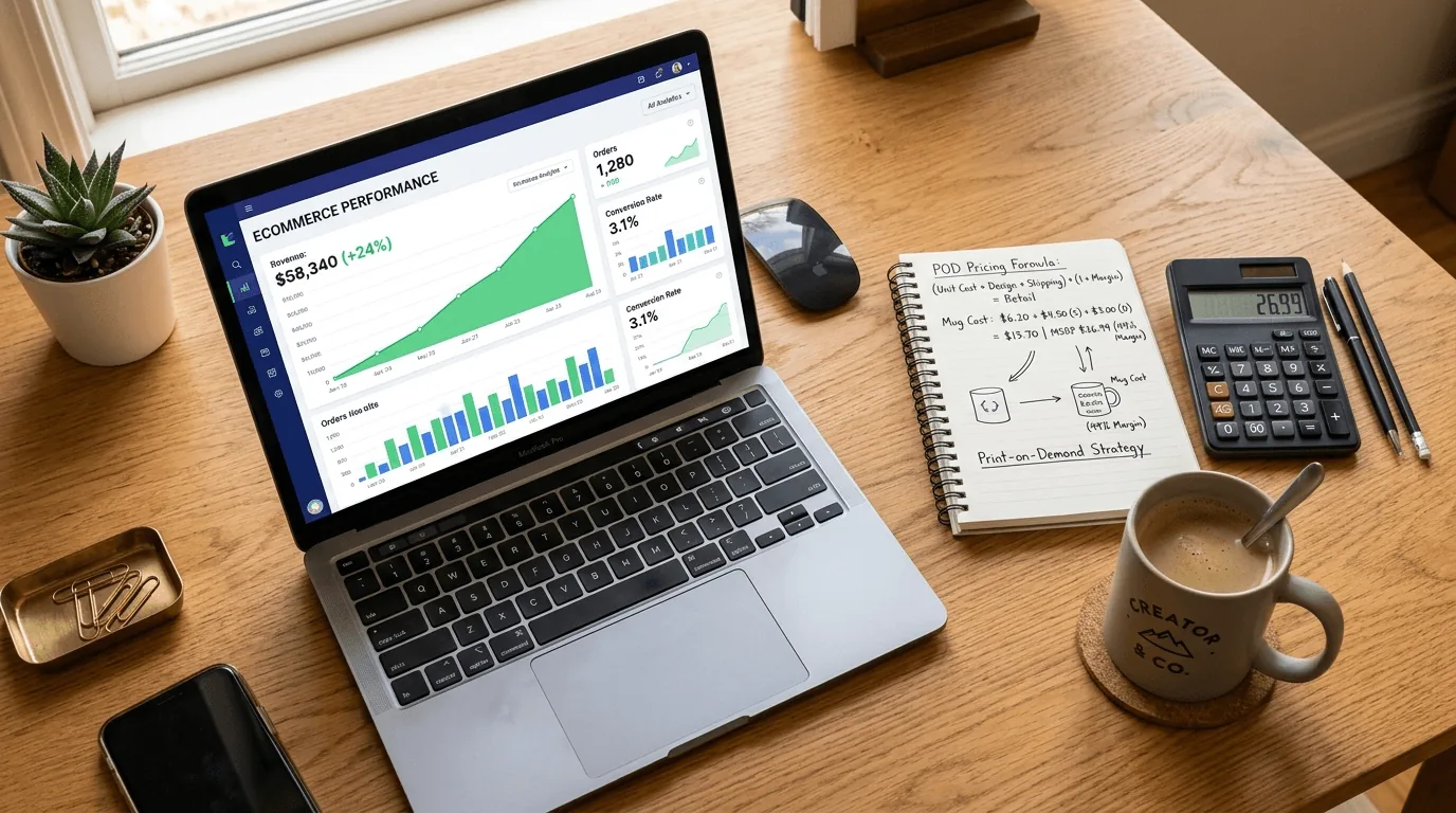 Etsy Pricing Strategy for POD Profit in 2026: The Formula That Actually Works - blog post