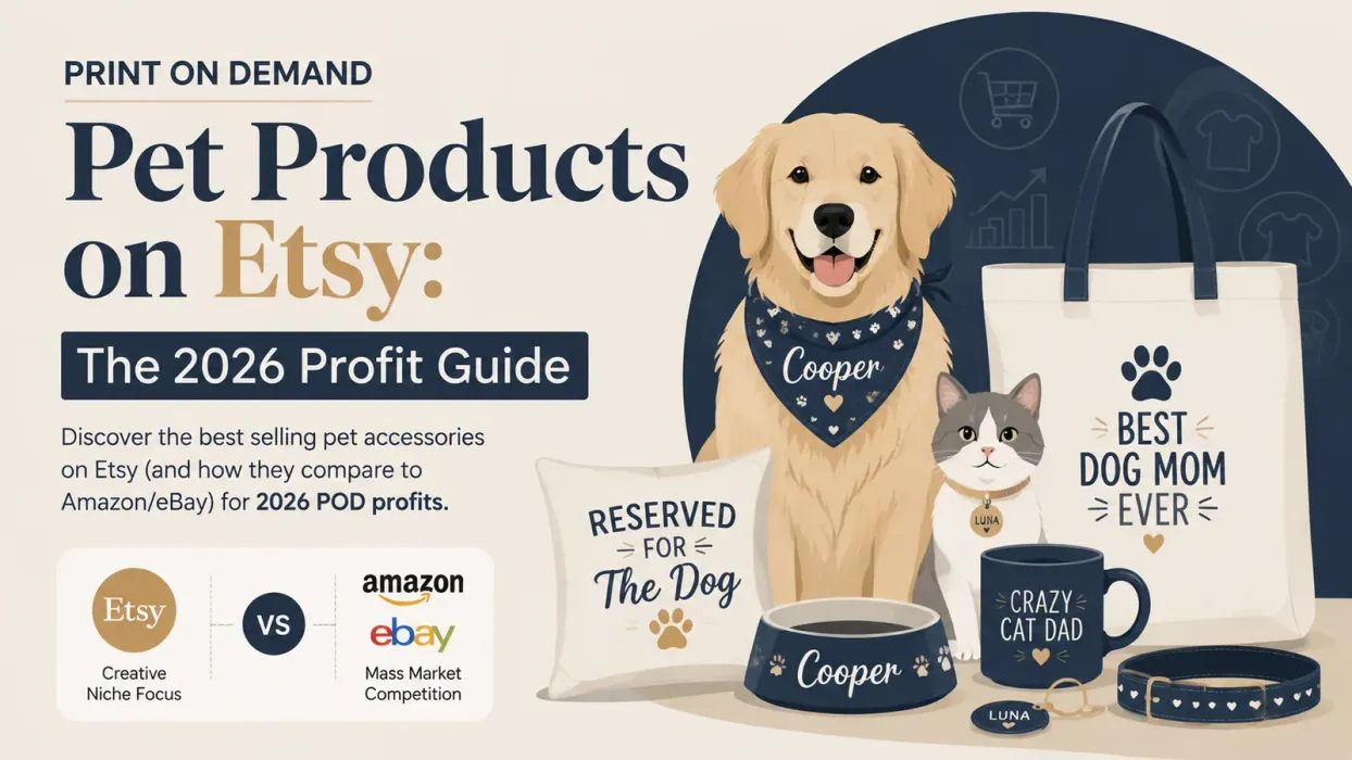 Print on Demand Pet Products on Etsy: The 2026 Profit Guide - blog post