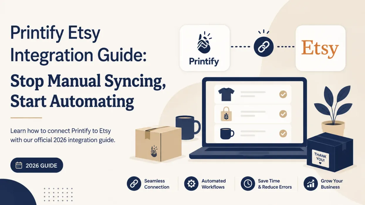 Printify Etsy Integration Guide: Stop Manual Syncing, Start Automating - blog post