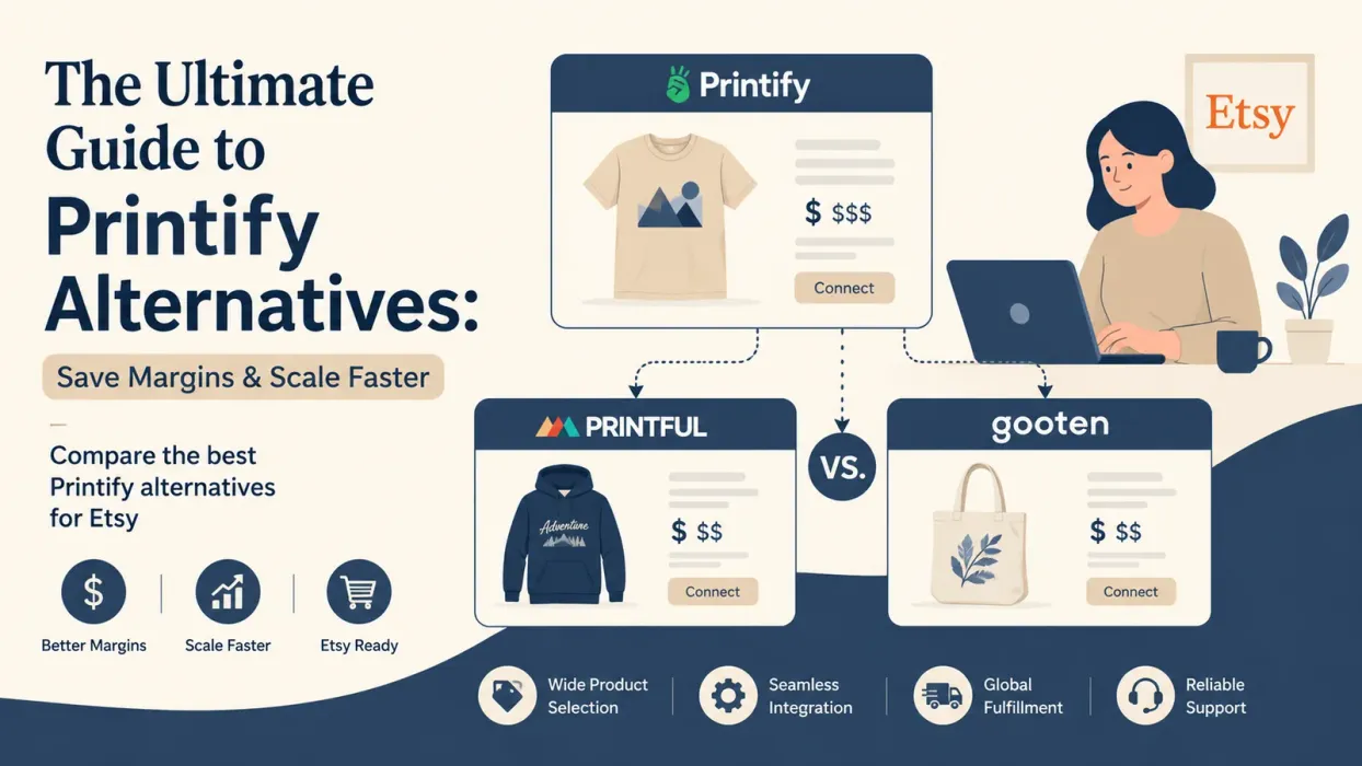 The Ultimate Guide to Printify Alternatives: Save Margins & Scale Faster - blog post