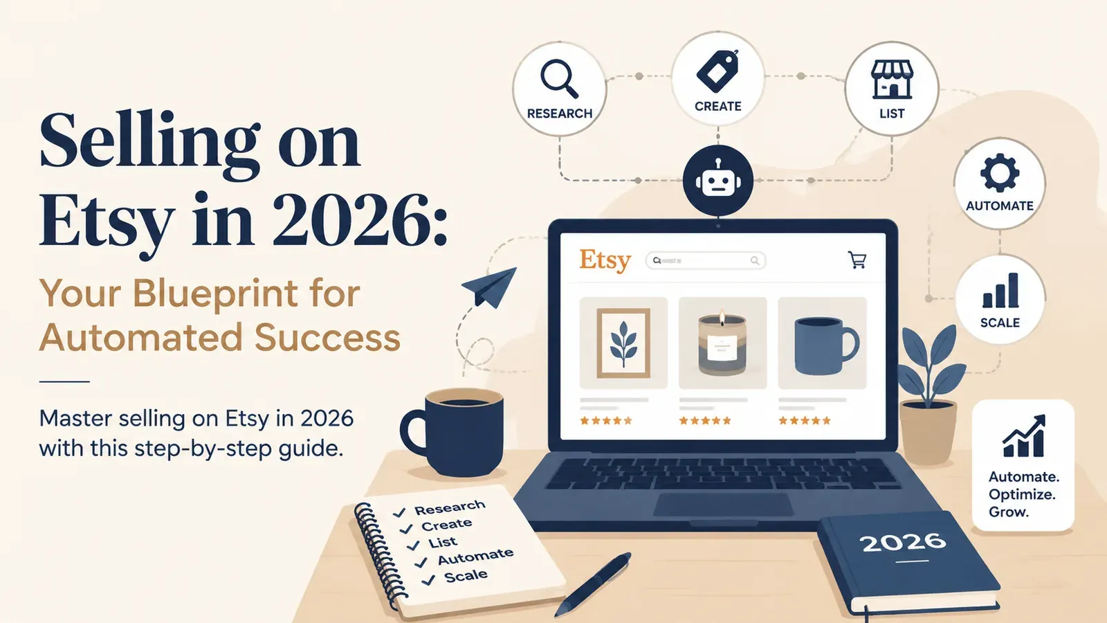 Selling on Etsy in 2026: Your Blueprint for Automated Success - post cover