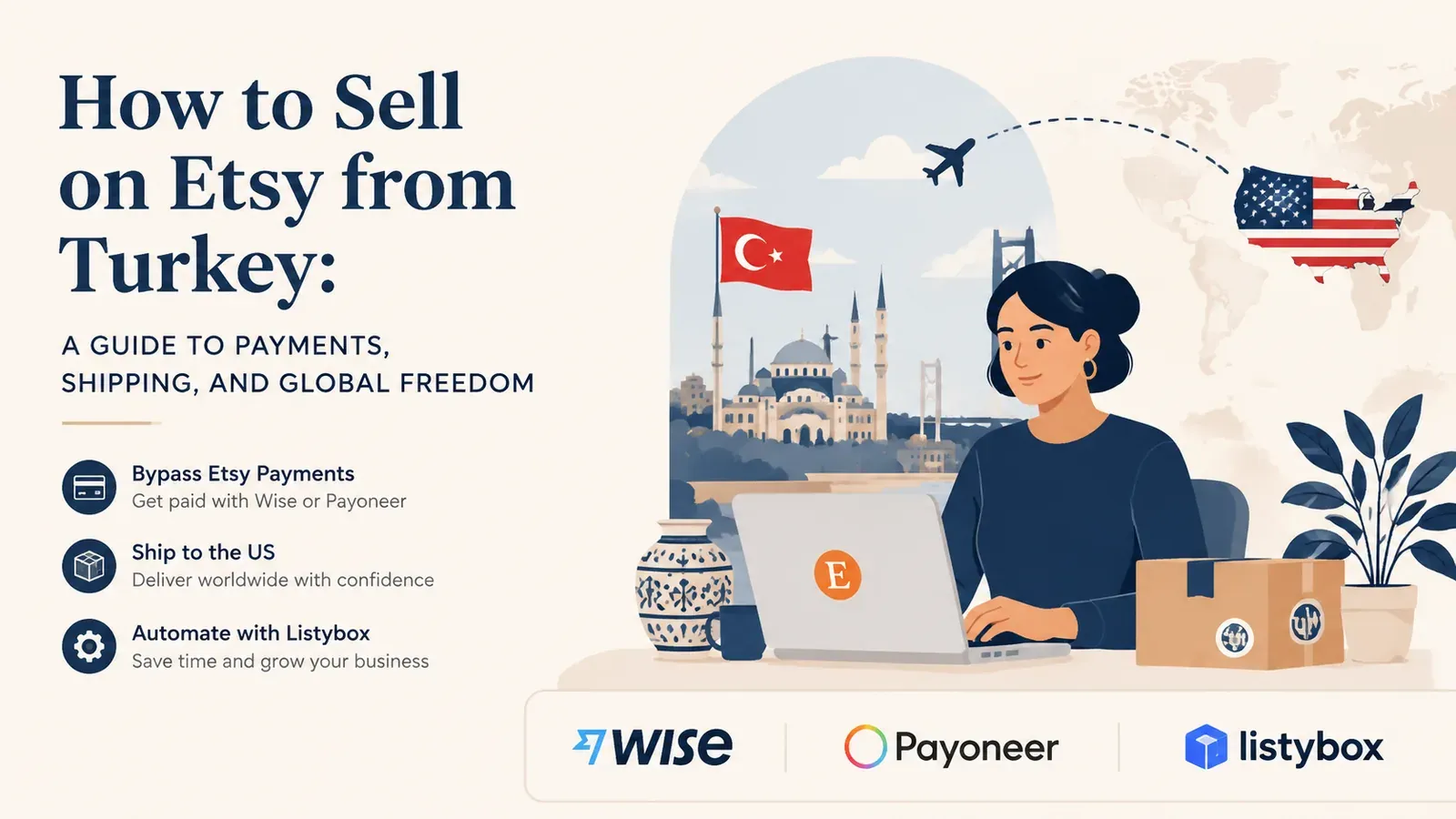 How to Sell on Etsy from Turkey: A Guide to Payments, Shipping, and Global Freedom - post cover