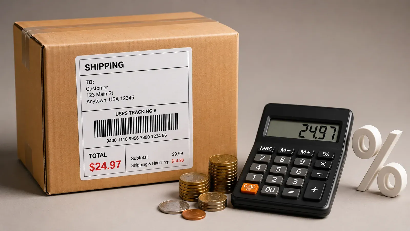 Shipping fee impact on Etsy sale profit
