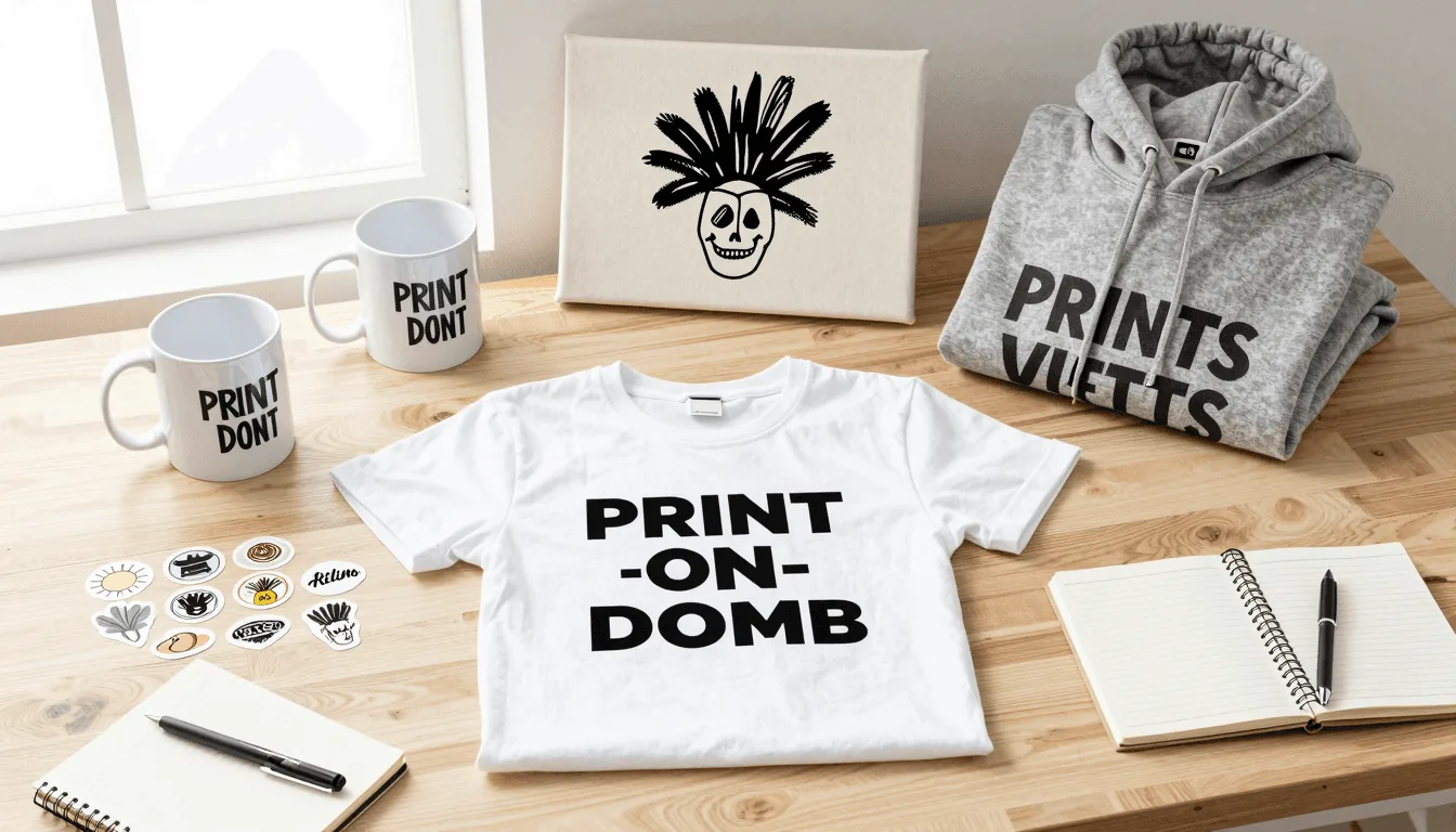 Best selling e-commerce product categories on a desk