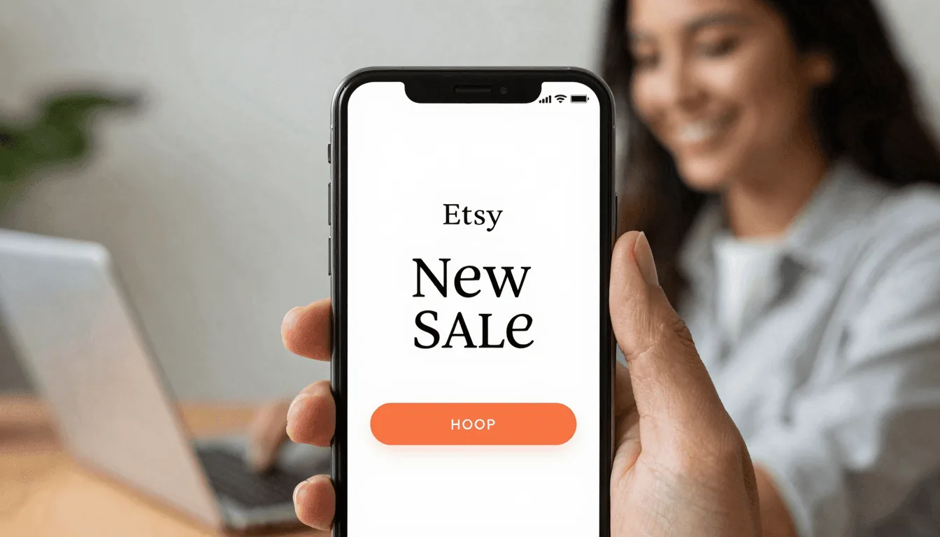 Passive income notification on phone while relaxing