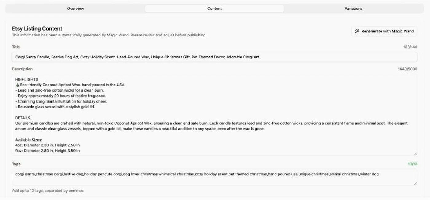Magic Wand: SEO and Sales Copywriter