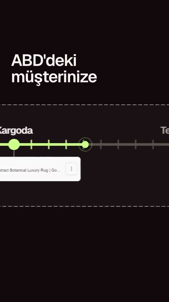 Etsy siparişinden müşterinin kapısına