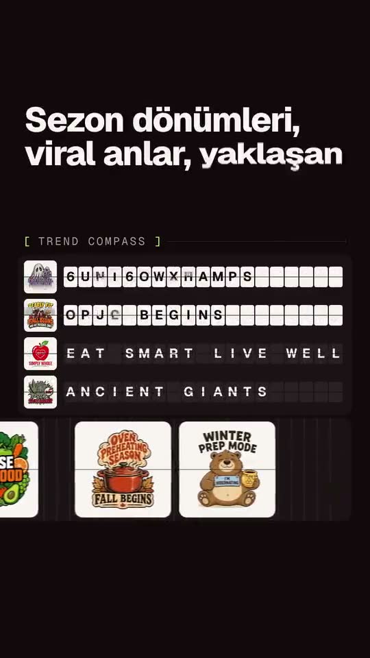 Trendleri tasarıma çevirin